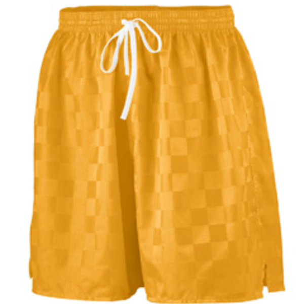 Long Length Checkerboard Nyon Soccer Short Thumbnail